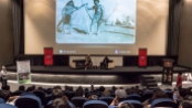 La charla en mano a mano en la Cineteca Nacional, Terror del Rudo. Foto: Macabro.
